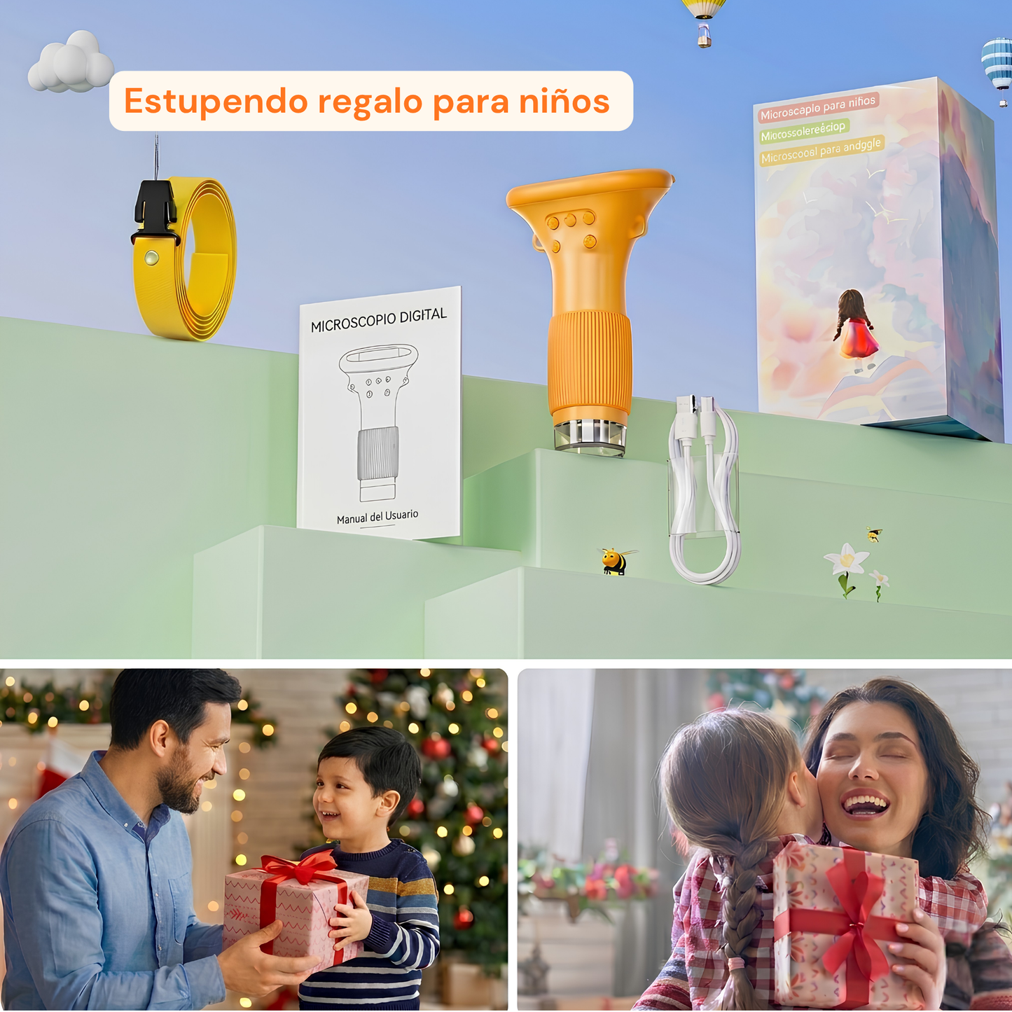 Kit Explorador™ Microscopio Digital Infantil