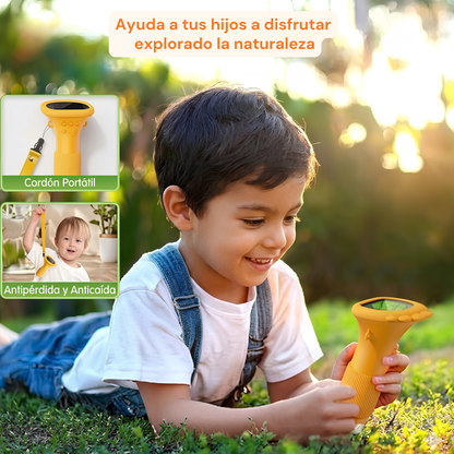 Kit Explorador: Microscopio Infantil Portable Digital HD + Guía de Crianza Digital 🔬✨