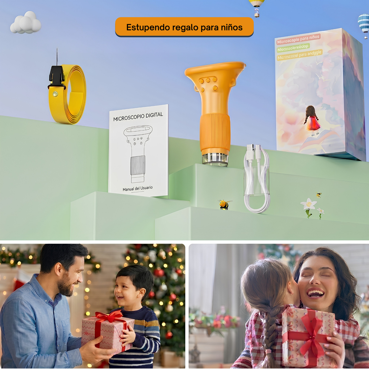 Kit Explorador™ Microscopio Digital Infantil